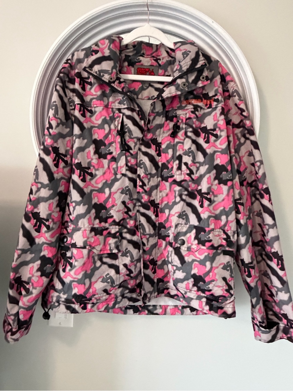 Astro Boy x Tezuka Productions Pink Camo Windbreaker - L